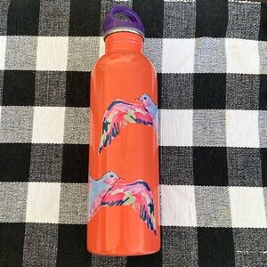 Adorable bird stainless steel water bottle! Perfect for any bird lover!